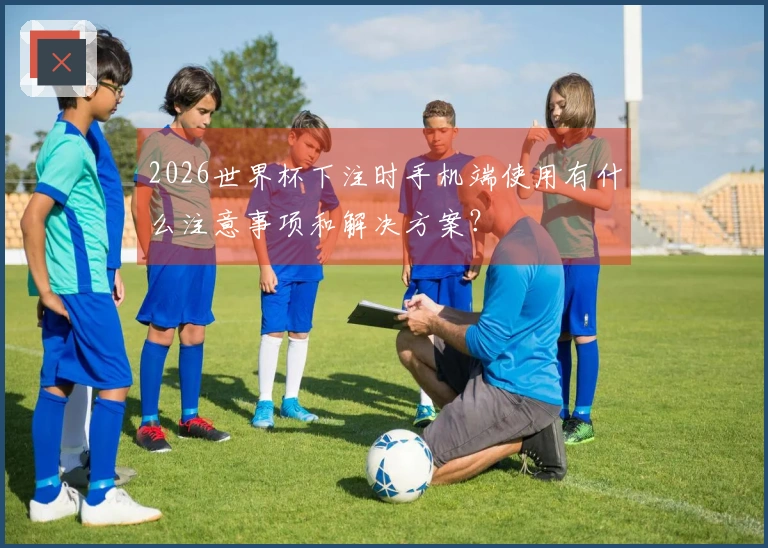 2026世界杯下注时手机端使用有什么注意事项和解决方案？