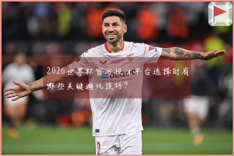2026世界杯官方投注平台选择时有哪些关键避坑技巧？